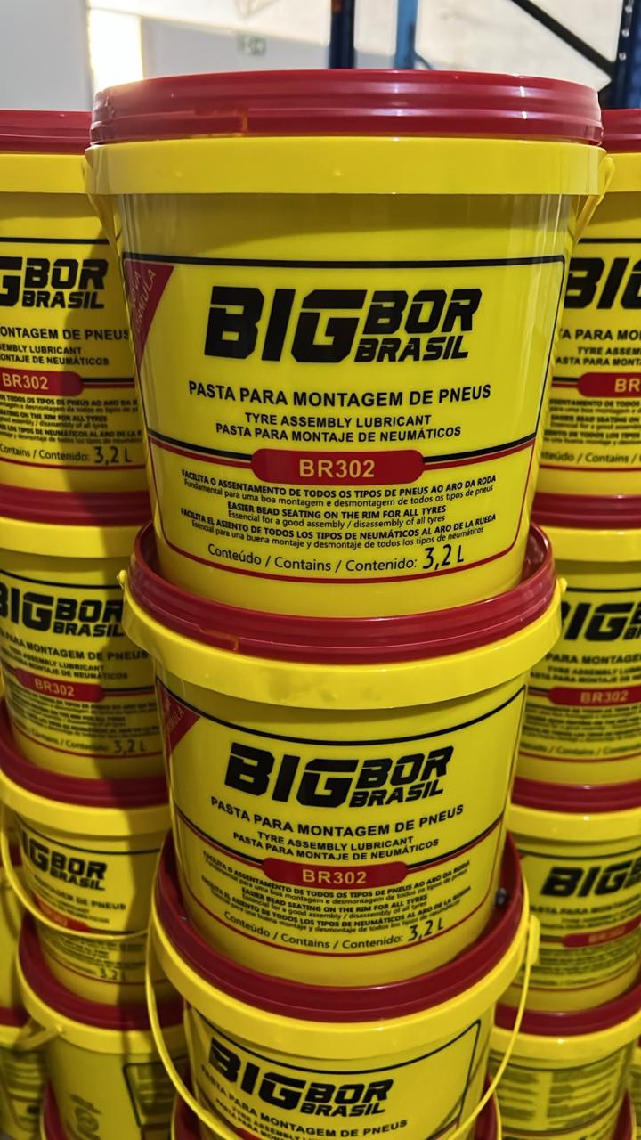 Balde personalizado para o cliente Bigbor
